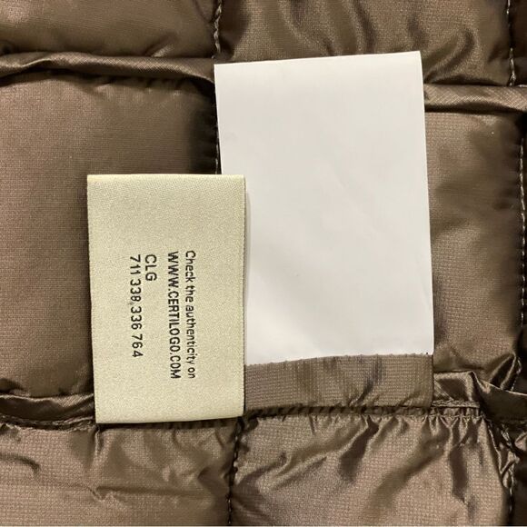 Colmar iridescent down warm jacket with fixed hood natural 🪶 feather pudding 42 - Picture 7 of 16